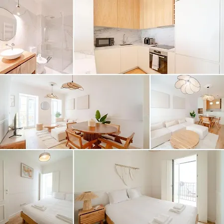 Newly Renovated 2br With Ac & Terrace | By Airnest * Lisboa